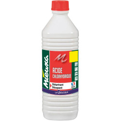 Acide chlorhydrique 23% - Bouteille 1L