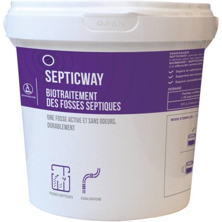 Pot 1Kg Septicway Biotraitement