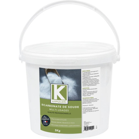 Seau 5Kg Bicarbonate de soude Karzhan