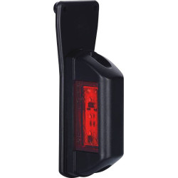 Feu de gabarit droit 12/24V Rouge/Blanc
