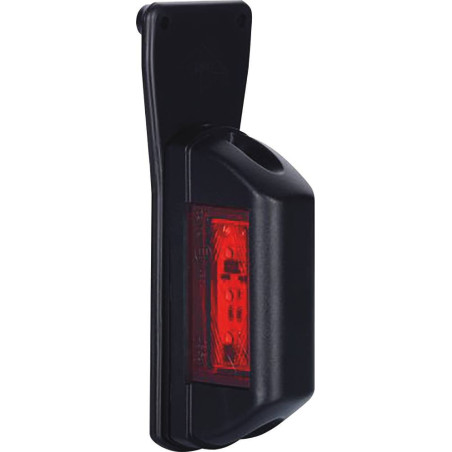 Feu de gabarit droit 12/24V Rouge/Blanc