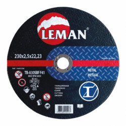 Disque de tronçonnage Métal - Leman  300mm - Ep. 3,8mm