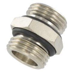 Mamelon Fileté 1/4" Mâle - 3/8" Mâle - Connecteur Pneumatique