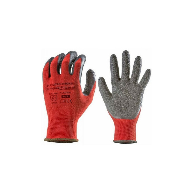 GANTS EUROGRIP ROUGE T10 - marque Coverguard