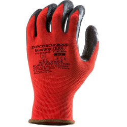 GANTS EUROGRIP ROUGE T09 - 13L850