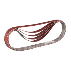 Bandes abrasives 9x533 mm pour bois métal - P43262 Makita