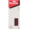 Feuilles rectangulaires abrasives 115x280 mm - 5 + 5 + 2 + 2 trous - P33009 Makita