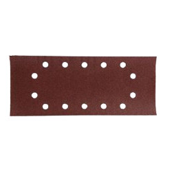 Feuilles rectangulaires abrasives 115x280 mm - 5 + 5 + 2 + 2 trous - P33009 Makita