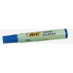 Marqueur indélébiles Bic bleu - Mondelin 813460