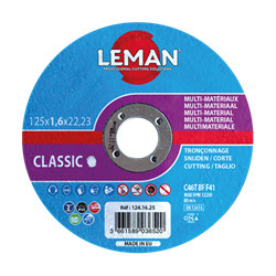 DISQUE D 125 X 1,6 X 22,2 ACIER INOX