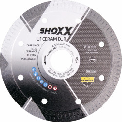 Disque diamant 125 - Shoxx ceram uf