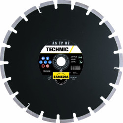 Disque diamant technic 300 mm AS TP 82 - alésage 25.4 - Samedia