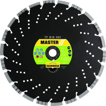 Disque diamant polyvalent D300 TP MIX 102 AL25.4