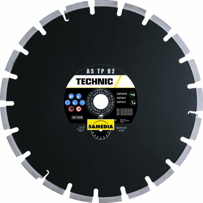 Disque TECHNIC D350 AS TP 82 - Samedia