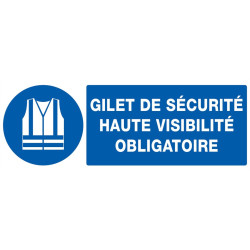 Gilet de sécurité haute visibilité obligatoire