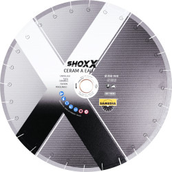 Disque diamant 350 SHOXX Ceram à eau - Samedia 314055
