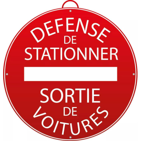 Panneau de signalisation - Défense de stationner Mondelin 802070