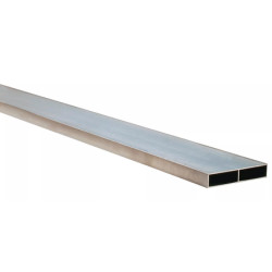 Règle alu rectangle - 100 X 18 LG 4,50 m Mondelin