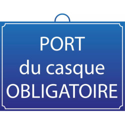 Panneau de signalisation "port du casque" Mondelin 802050