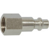Coupleur rapide mâle fileté femelle 1/4"