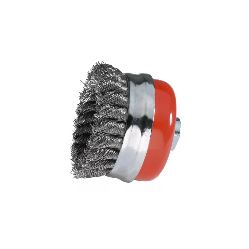 Brosse coupe alu M14 fil acier ondulé D80 SID 10309003