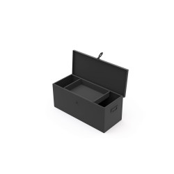 Caisse outil 850 x 350 x 350 + plateau SORICR850B