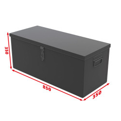 Caisse outil 850 x 350 x 350 + plateau SORICR850B