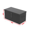 Coffre de chantier 500 x 250 x 250 avec plateau SORI CR500B