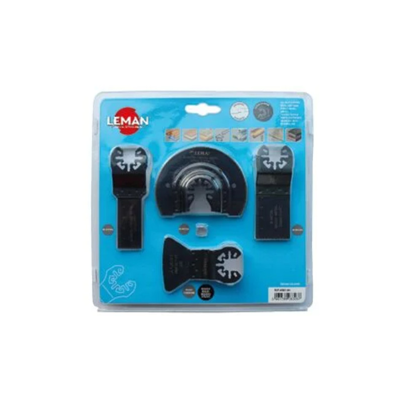 Coffret de 4 accessoires multi matériaux - Leman 450104 Coffret de 4 accessoires multi matériaux - Leman 450104