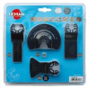 Coffret de 4 accessoires multi matériaux - Leman 450104