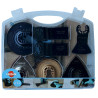 Coffret de 12 accessoires multi matériaux - Leman 450012