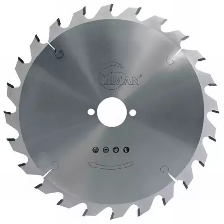Lame scie circulaire D 1920, 24 dents, al.30mm - Leman 9641903024