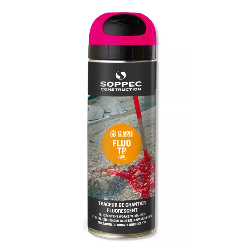 Traceur de chantier Soppec S-MARK cerise -SOP 121525