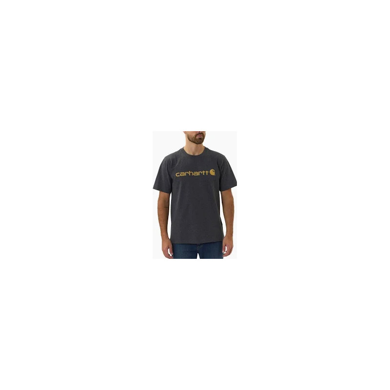 T-SHIRT S-S CARBON HEATHER - TAILLE M CARHARTT