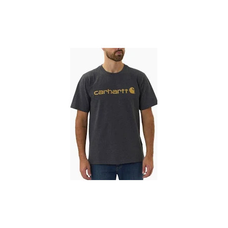 T-SHIRT S-S CARBON HEATHER - TAILLE M CARHARTT
