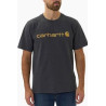 T-SHIRT S-S CARBON HEATHER - TAILLE M CARHARTT