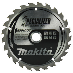Lame de scie circulaire - 165 x 20 x 1,4 mm - 25 dents - Bois MAKITA B62979