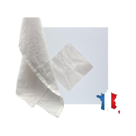 CHIFFON BLANC 100% COTON - CARTON DE 10 KG