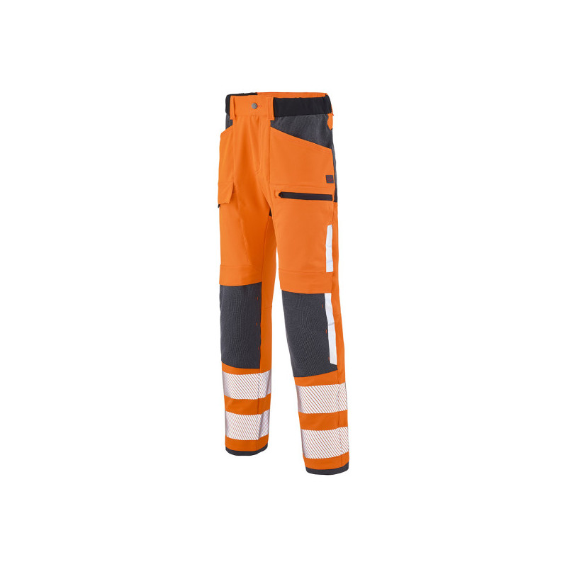 PANTALON TWIST HV ORANGE FLUOGRIS T42 CEP 1GRAFHV42