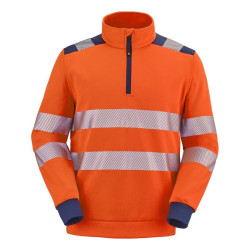 SWEAT FLUO SAFE XP ORANGE FLUO / BLEU XL CEP 9S10XL