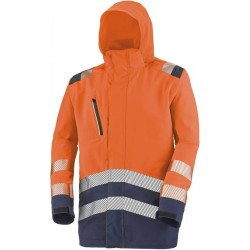 PARKA COQUE ERWIN ORANGE FLUO / GRIS L CEP 9P023038L