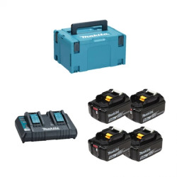 PACK 4xBL1850B DC18RD MAKPAC MAKITA 1976268