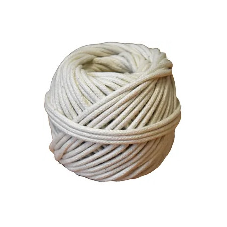 Cordeau coton tressé 100 g, d'un diamètre de 3 mm