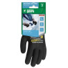 Gant EUROLITE end. nitrile paume EUR P1NIDG10 +3/4 dos+picots T10