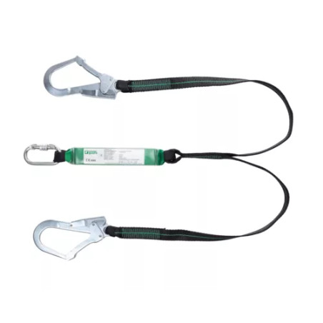 Longe double à absorbeur sangle EUR 7LAUR10150