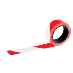 RUBALISE RENFORCE ROUGE/BLANCHE 100M TALIAPLAST 540304