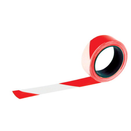 RUBALISE RENFORCE ROUGE/BLANCHE 100M TALIAPLAST 540304