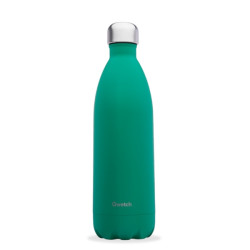 Bouteille isotherme inox matt vert 1L