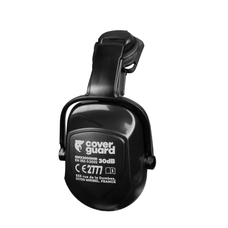 COQUILLES ANTI-BRUIT MX300 - ADAPTABLE CASQUE SECU - 30DB COQUILLES ANTI-BRUIT MX300 - ADAPTABLE CASQUE SECU - 30DB