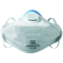 MASQUE FFP3 PLIABLE VALVE BTE 20